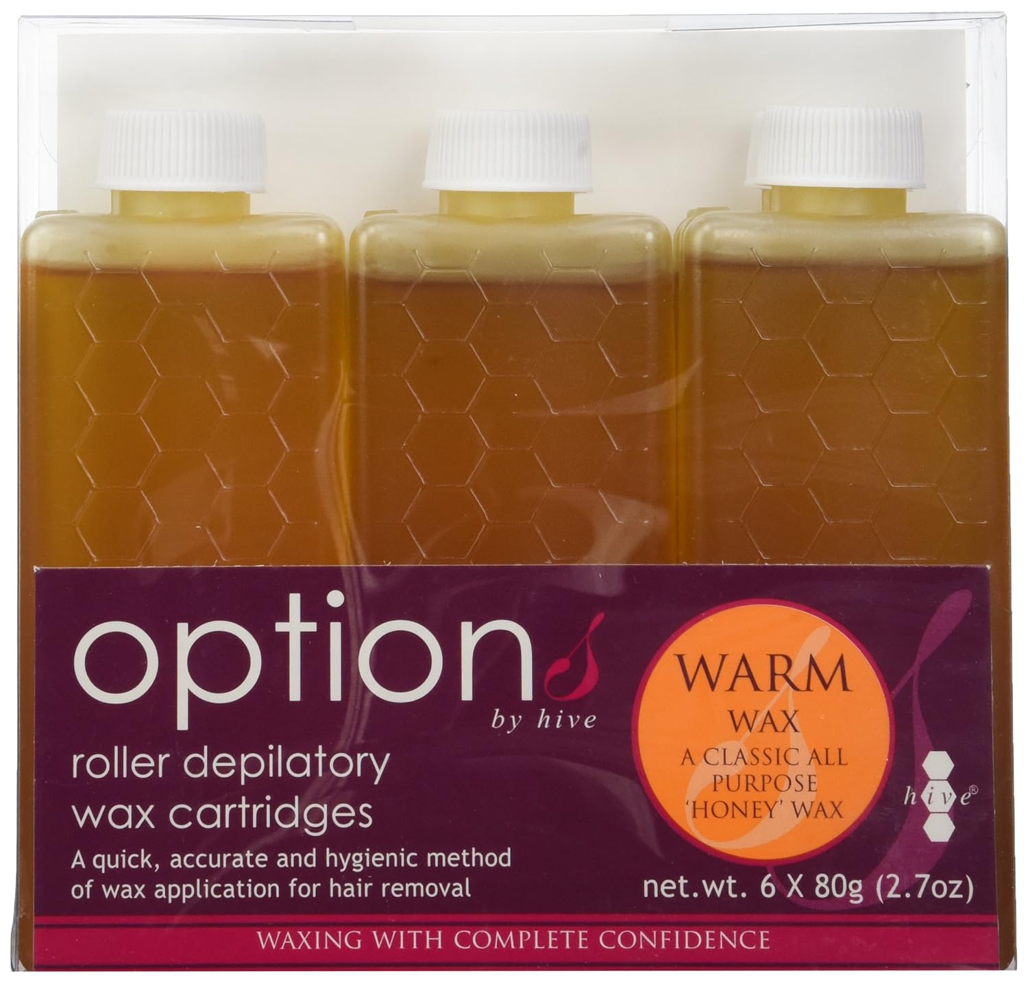 Hive Options Classic Warm Honey Wax Roller Depilatory Wax