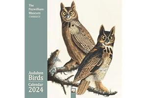 Fitzwilliam Museum: Audubon Birds Wall Calendar 2024 (Art Calendar)