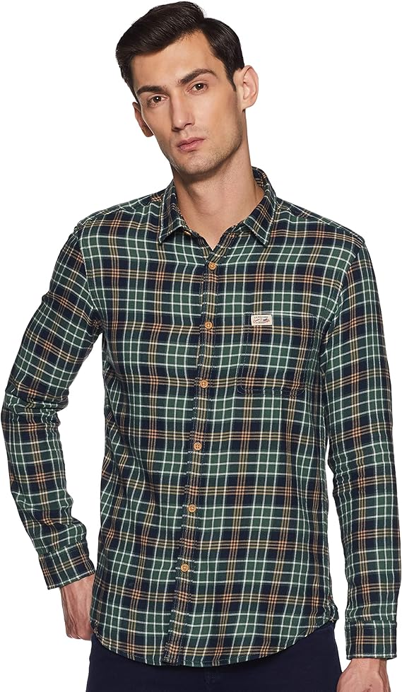 Buy US Polo Association Men’s Checkered Slim fit Casual Shirt at Amazon.in