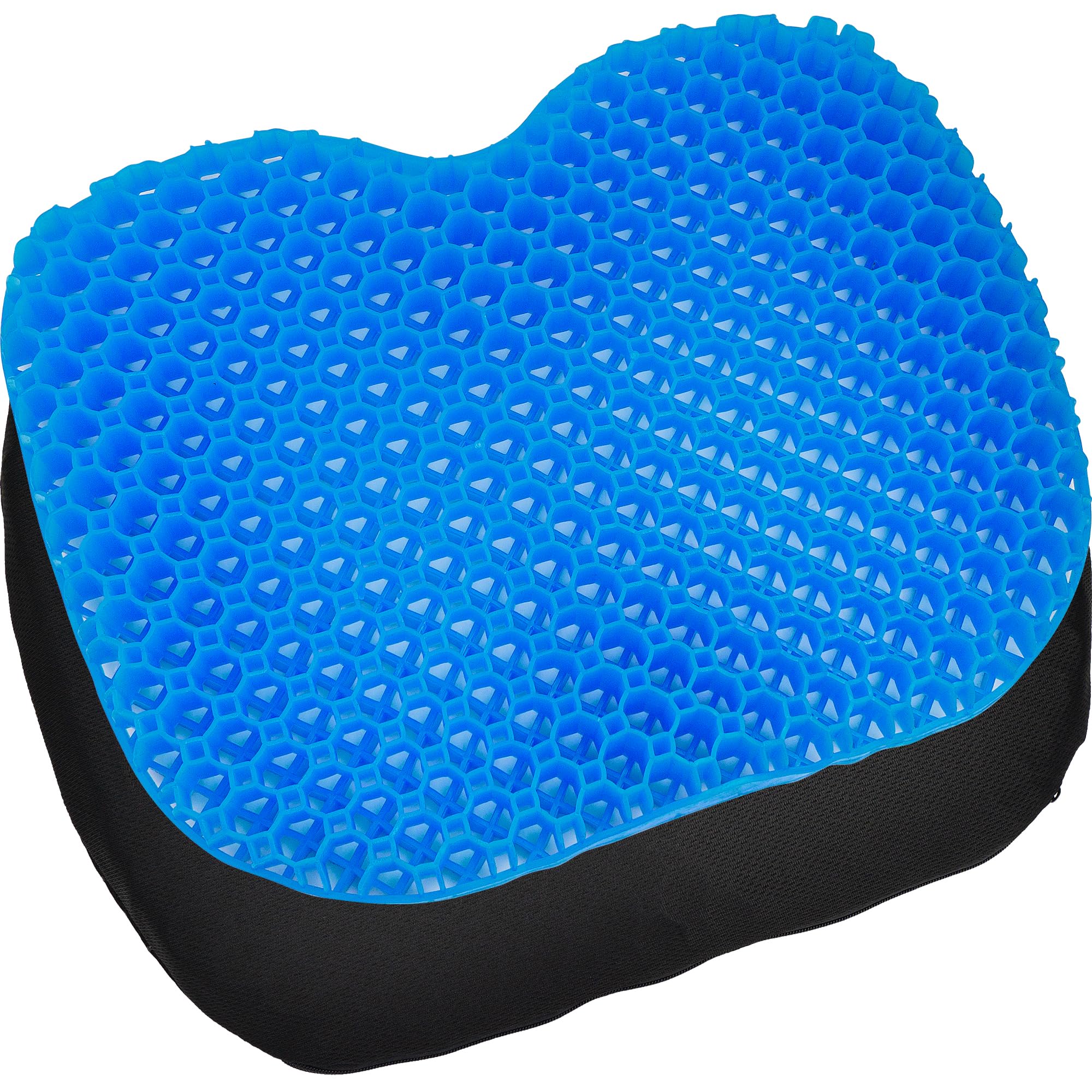 Omoojee Kayak Seat Cushion, Anti Slip Gel Seat Cushion for Long Sitting on Boat, Canoe, Sup, Chair (Blue)