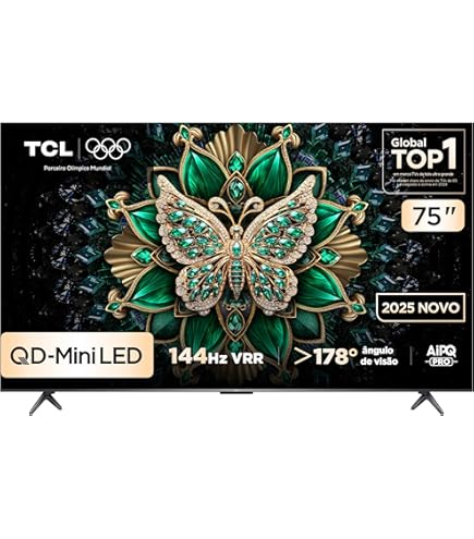 Google TV LED 75” TCL P735 4K UHD HDR DOLBY VISION - ATMOS, ALLM