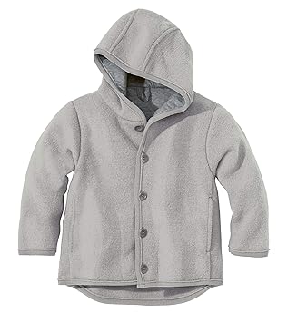 Disana 32310XX - Walk-Jacke Wolle grau, Size / Größe:98/104 (2-3 Jahre)