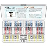 Kuject 120PCS Solder Seal Wire Connectors Kit, Self-Solder Heat Shrink Butt Sleeve Connector Waterproof Insulated Electrical 
