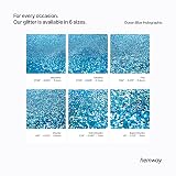 Hemway Holographic Ocean Blue Glitter 130g Microfine Resin Epoxy Craft view 3