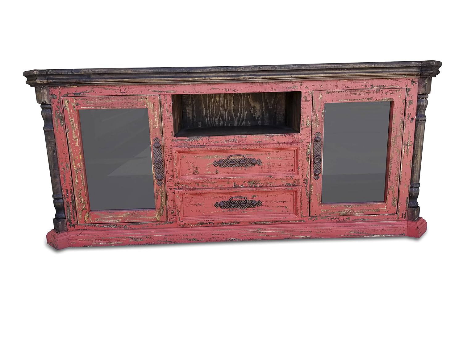 Amazon Com Hiend 72 Inch Rustic Western Antique Distressed