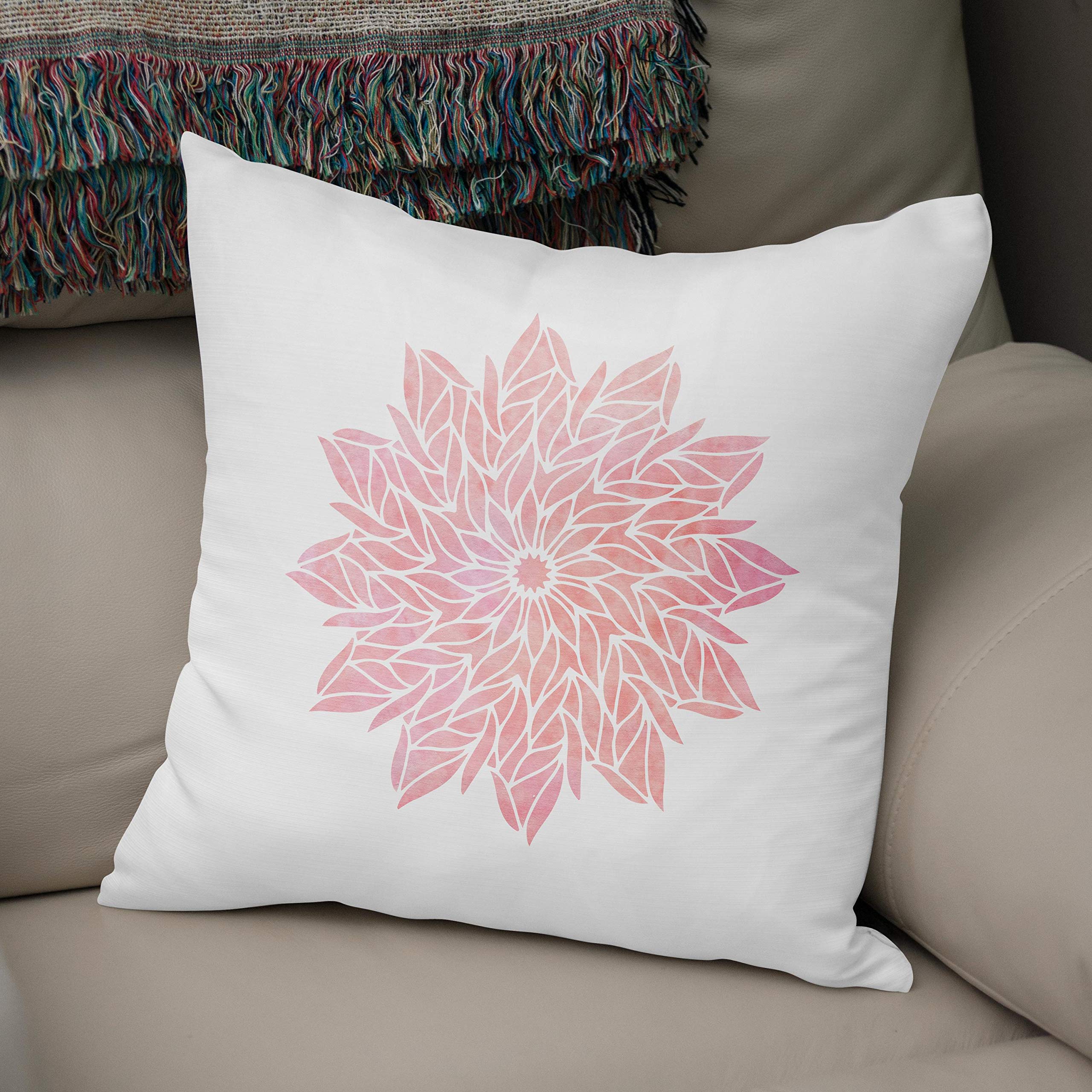 Bonamaison, Decorative Cushion Cover - 50% Cotton 50% Polyester - 43x43cm - Designed and Manufactured in Turkey