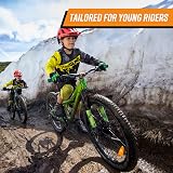 Funn Hilt JR Mountain Bike Grips 19mm Lock On Blue 115mm Youth view 5