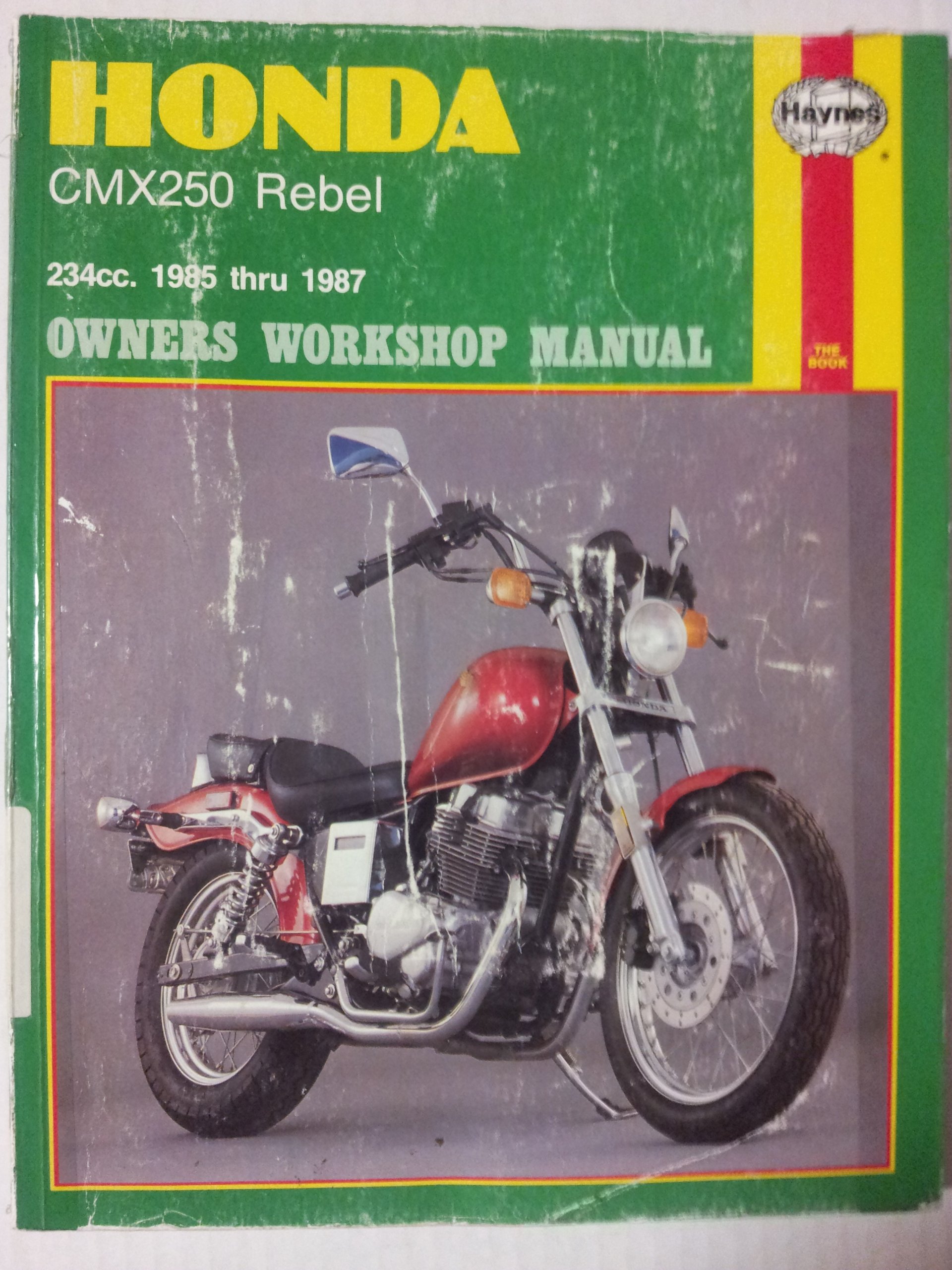 Honda Cmx250 Rebel Owners Workshop Manual (Haynes owners workshop manual  series): Pete Shoemark, John Harold Haynes: 9781850103721: Amazon.com: Books