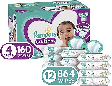 864 pampers wipes