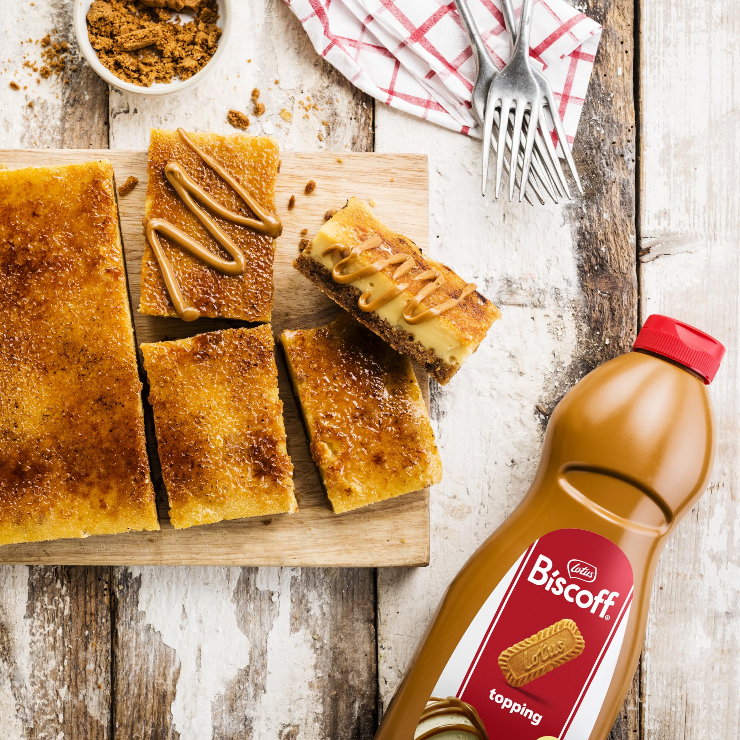 Lotus Biscoff | Topping | Dessert Sauce | Hergestellt aus dem Original Karamellisierten Keks | Vegan | Kein Zusatz von Aromen oder Farbstoffen | 1 kg 4