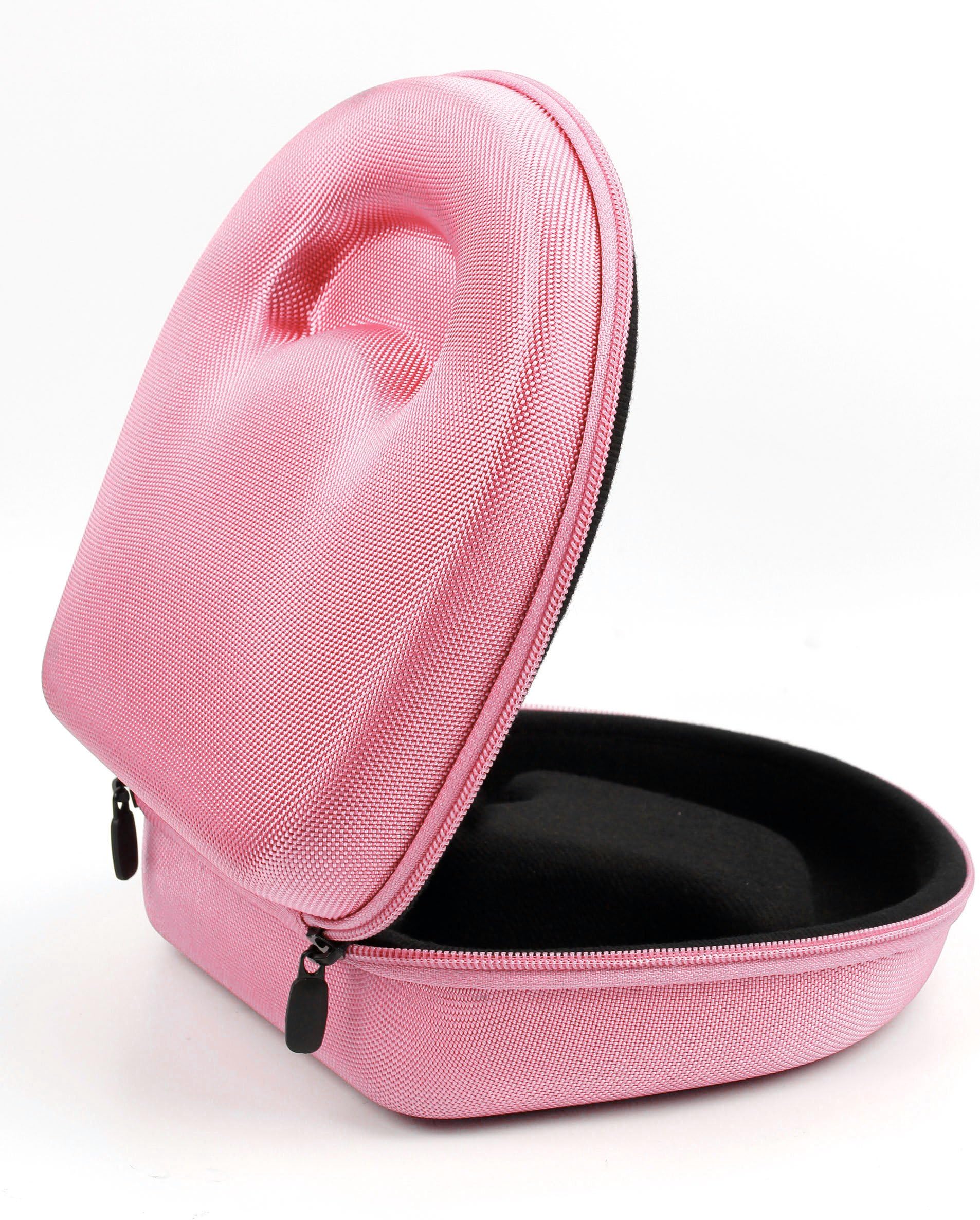 DURAGADGET Pink Protective Eva Headphone Pouch (Headphones NOT Included) - Compatible with Minnie Mouse Headphones With Bow
