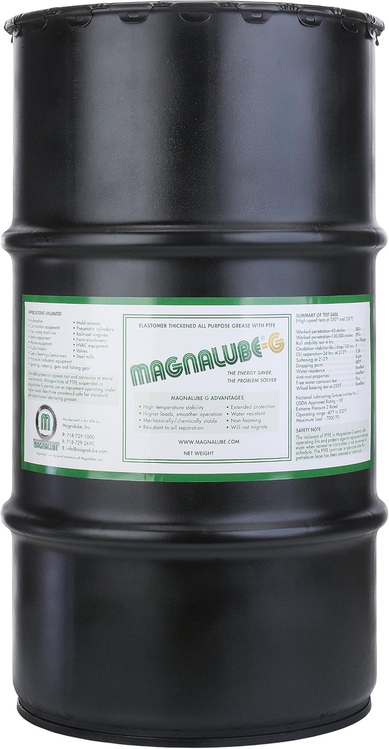 MagnalubeG PTFE Grease 1 count 120 LB Drum (16 Gal