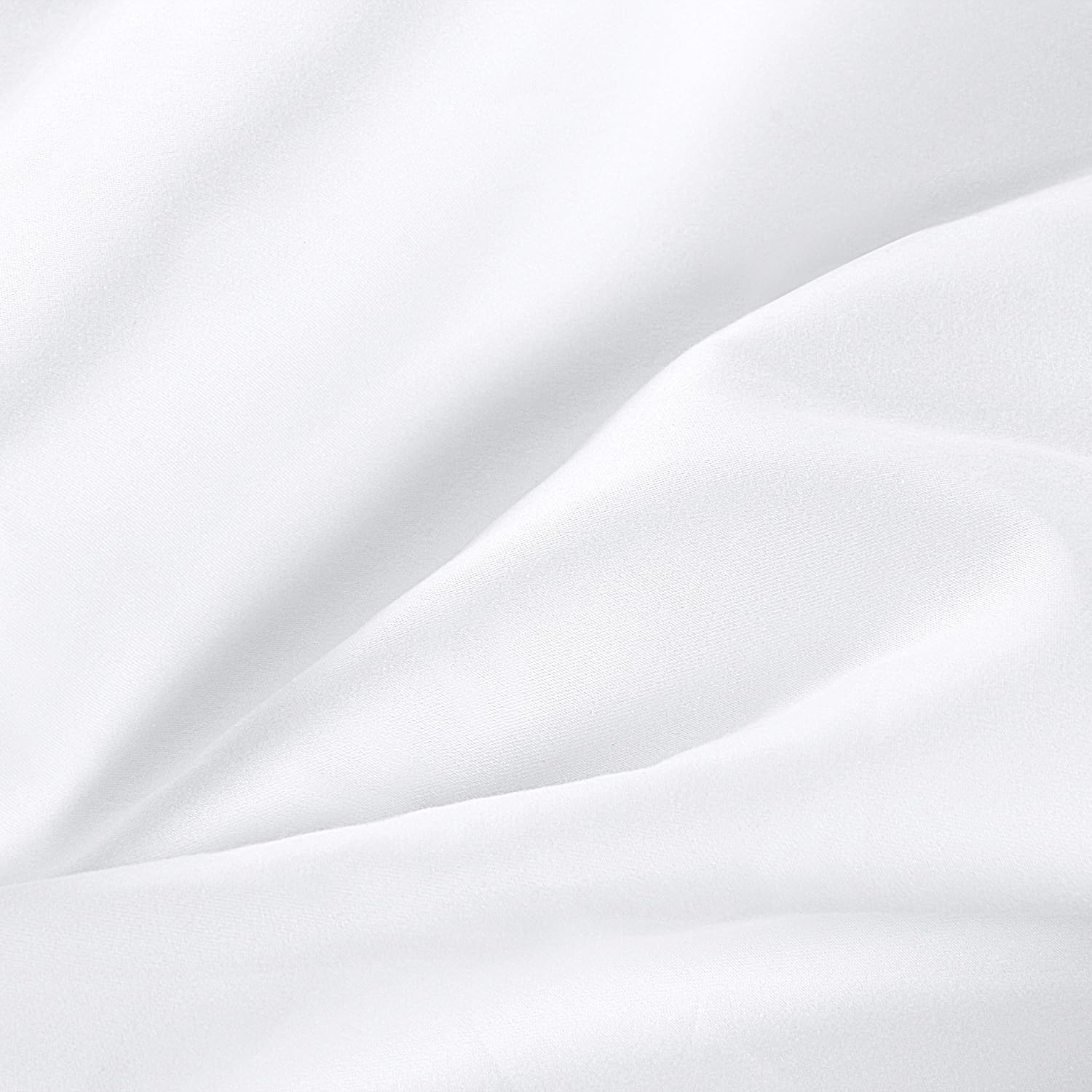 Utopia Bedding Flat Sheet - Soft Brushed Microfiber Fabric - Shrinkage & Fade Resistant Top Sheet - Easy Care - 1 Flat Sheet Only  (Twin, White): Home & Kitchen