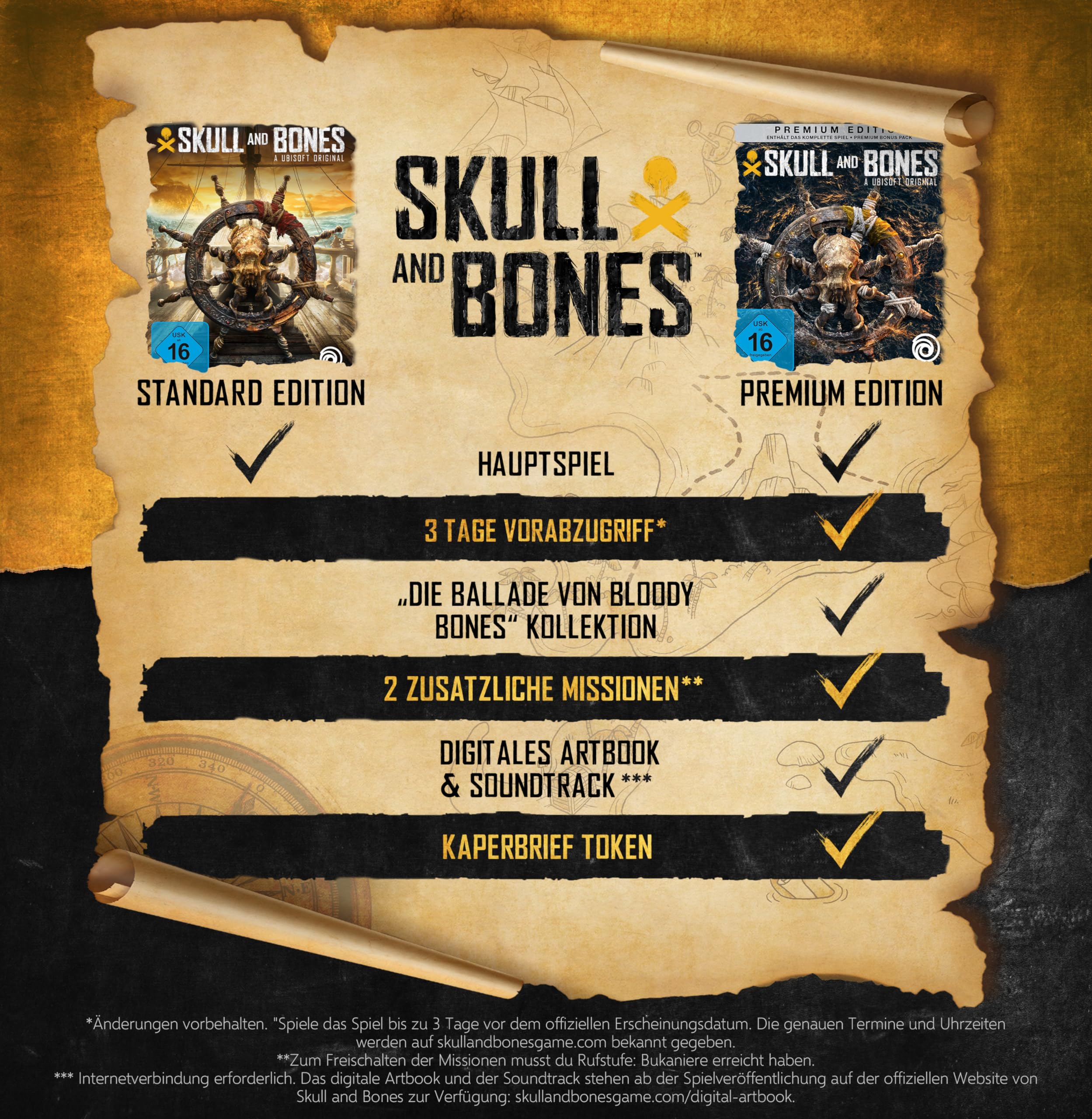 Skull and Bones Limited Edition - exklusiv bei Amazon - [PlayStation 5] Skull and Bones Limited Edition - exklusiv bei Amazon - [PlayStation 5] PlayStation 5 Xbox Series X