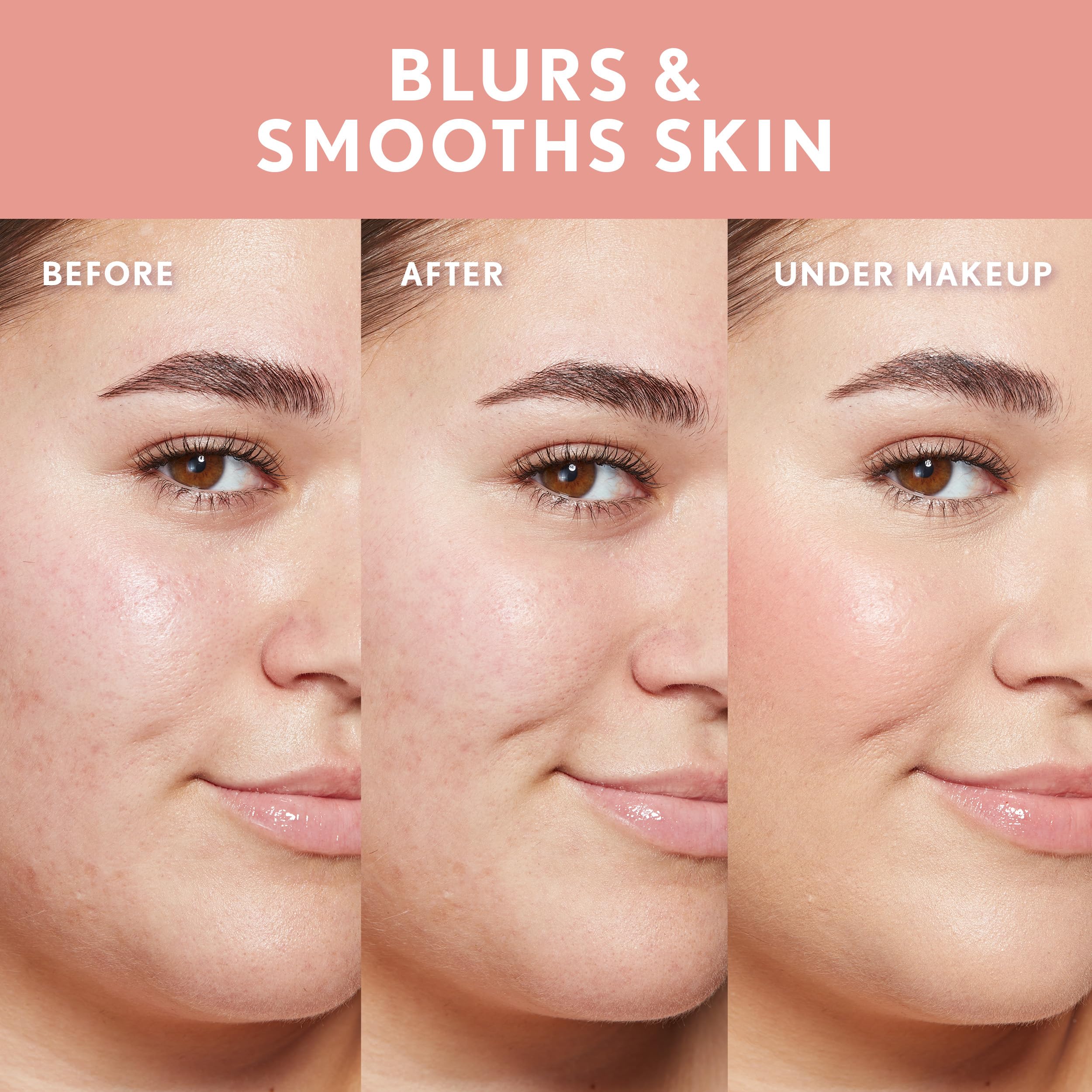 COVERGIRL TruBlend Skin Enhancer, Velvet Blur, Primer, Plumps Dry Skin, Blurs Pores, Hydrating, Brightening, Lasts All Day, 0.81oz