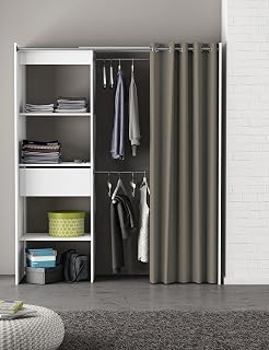 Kleiderschrank 2 Turen Buche Beige Schrank Drehturenschrank