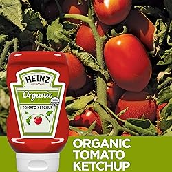 Heinz Organic Ketchup Inverted Bottle, 14