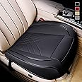 kingphenix Premium PU Car Seat Cover - Front Seat Protector Works with 95 % of Vehicles - Padded, Anti-Slip, Full Wrapping Ed