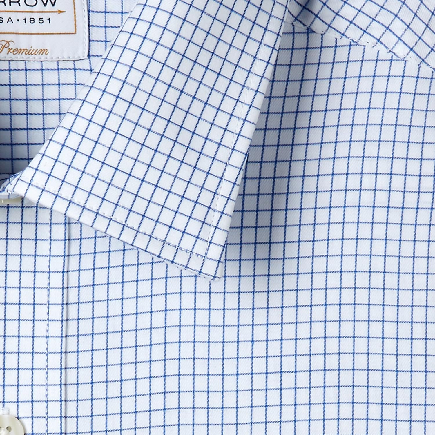 arrow men's plain regular fit formal shirt