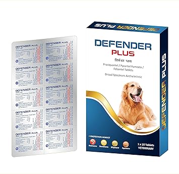 Medfly Healthcare Plus Dewormer for Dogs - Pack of 10