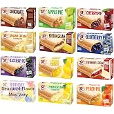 JJ's Bakery Fruit Pie Variety Pack, 4 oz Individually Wrapped, 12-Pack