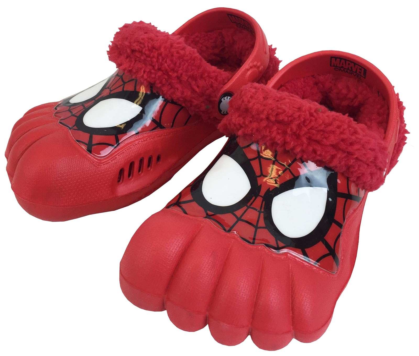 spiderman clogs