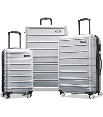 Amazon.com | Samsonite Element XLT Hardside Set Silver | Luggage Sets