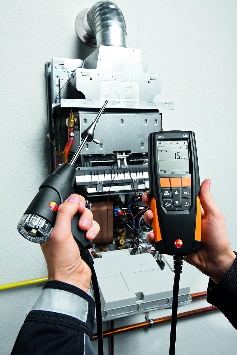 testo 310 - Flue Gas Analyser (Standard Kit), testo 310 Flue Gas Analyser (Standard Kit) - Image 5