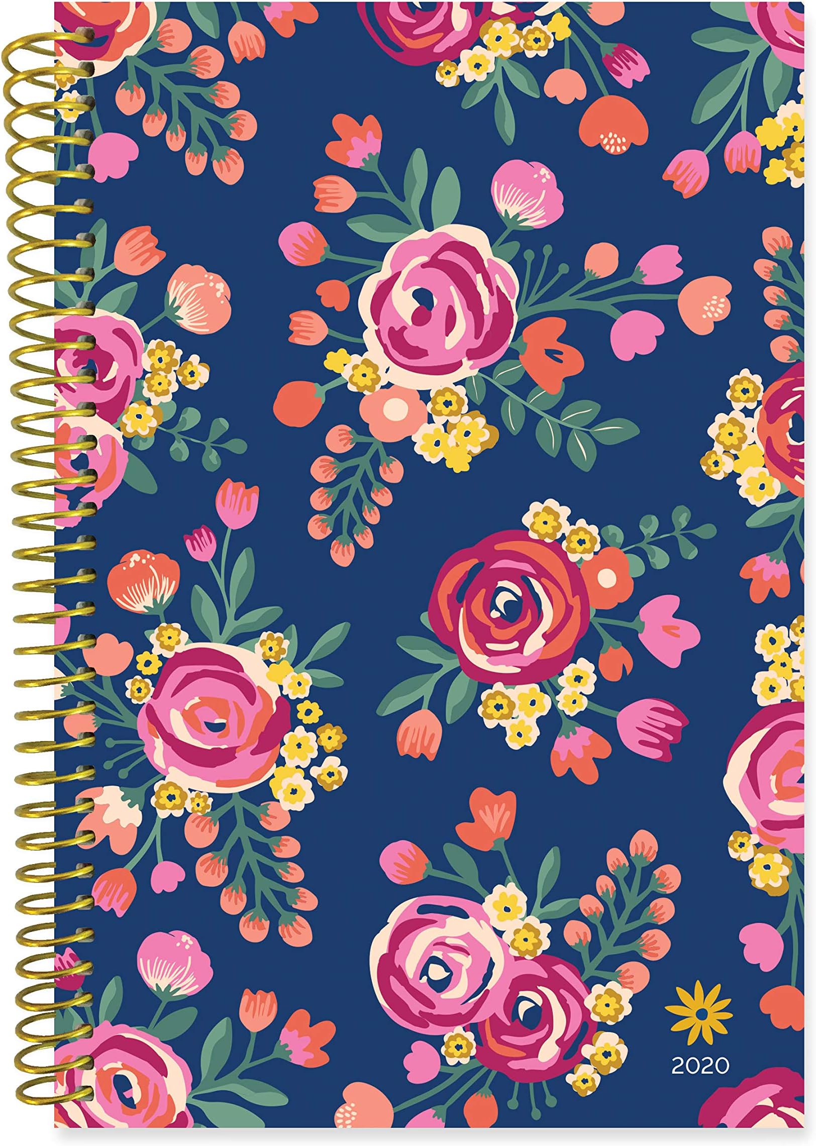 bloom daily planners 2020 Calendar Year Day Planner (January 2020 - December 2020) - 6” x 8.25” - Weekly/Monthly Agenda Organizer Book with Tabs & Flexible Soft Cover - Vintage Floral
