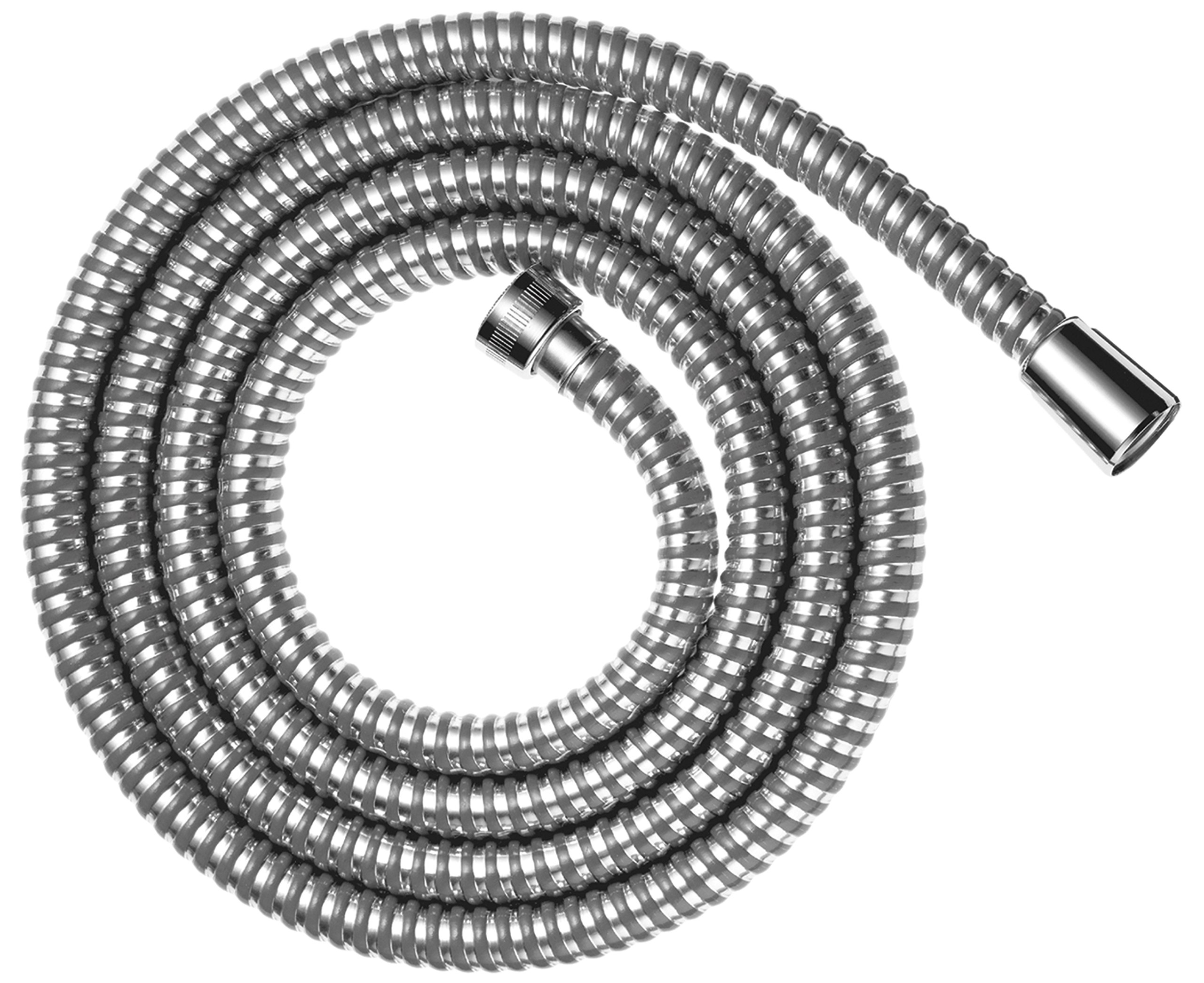 Hansgrohe Mariflex 28152000 Shower Hose 1.25 m Chrome Anti-Folding System