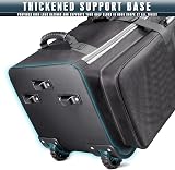 CHAMPKEY Premium Soft Padded Golf Travel Bag with Wheels 1200D Oxford view 6