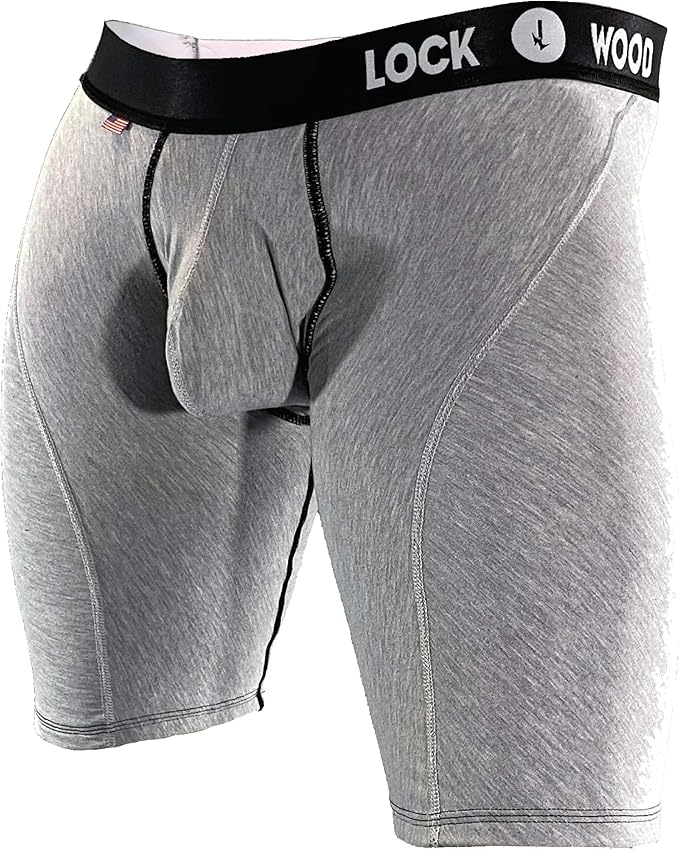 Men's Athletic Boxer Briefs with Joey Pouch Technology (1 Pair) (xSmall