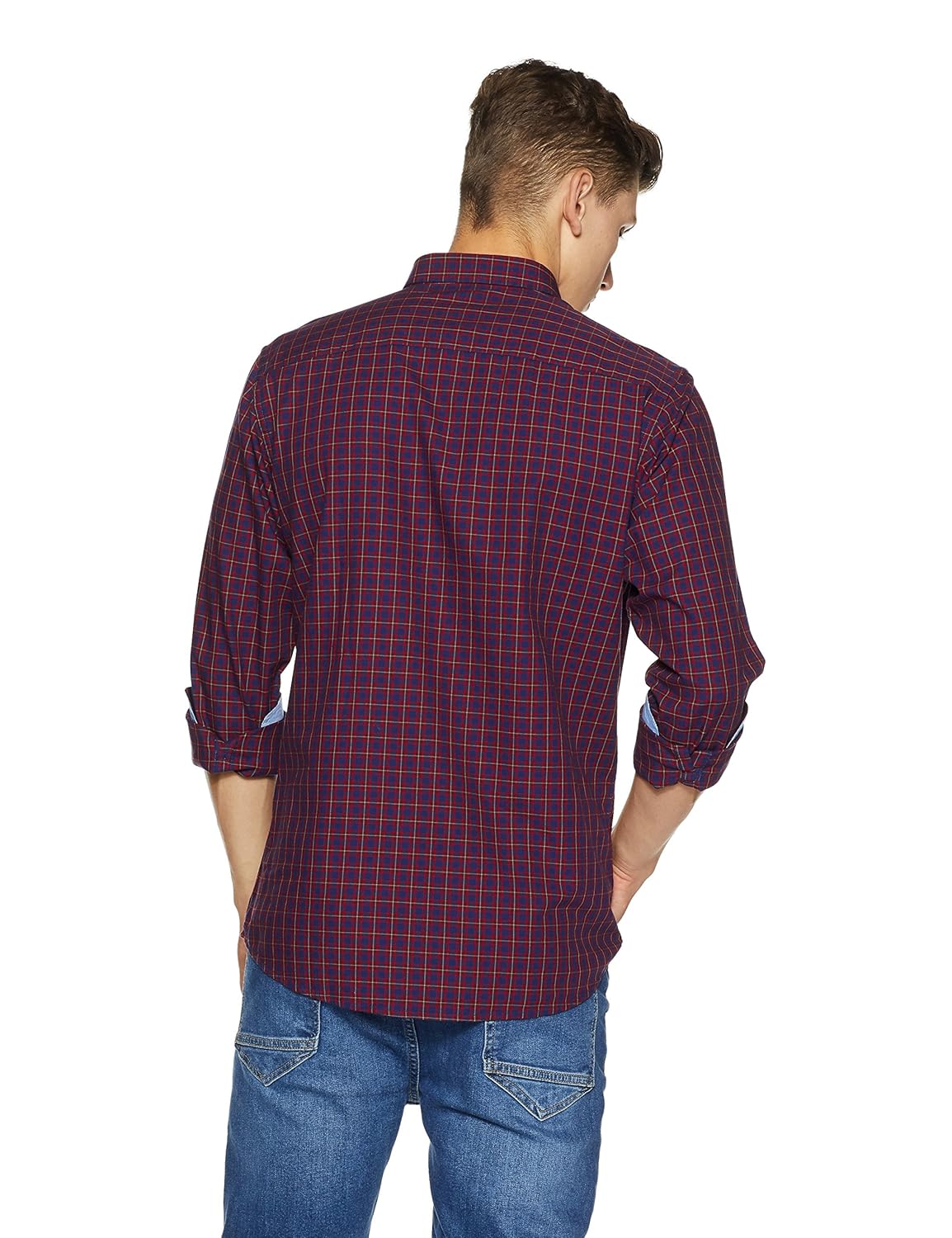 allen solly men's casual shirt