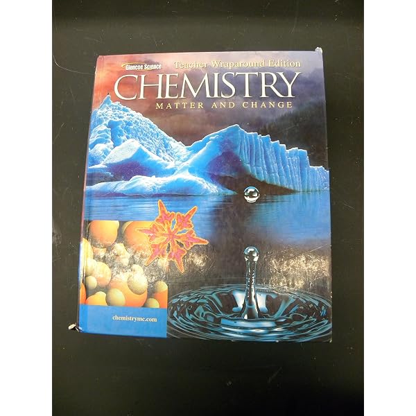 Amazon.com: Chemistry: Matter & Change, Student Edition (GLENCOE