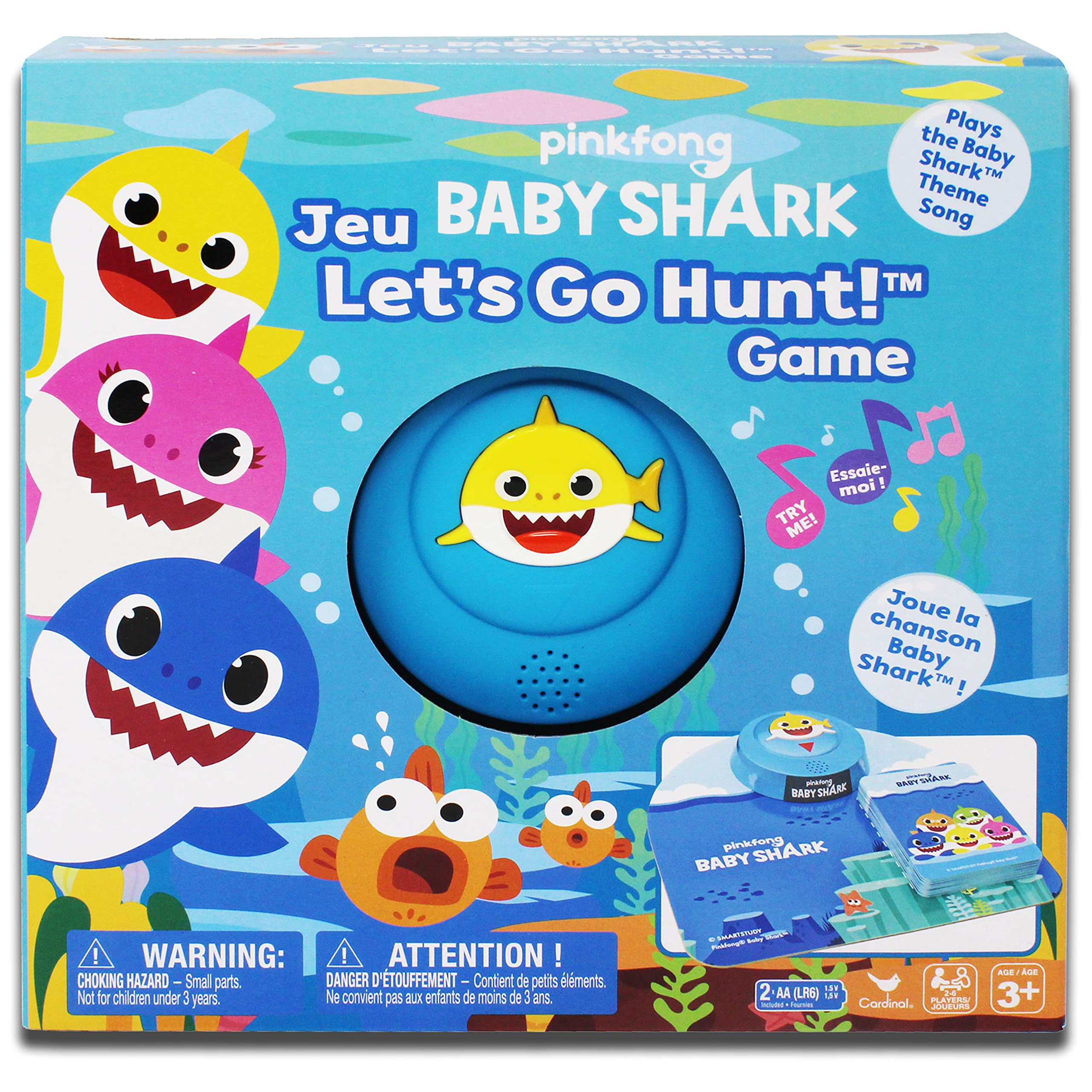 Pinkfong Baby Shark Let's Go Hunt Card Game