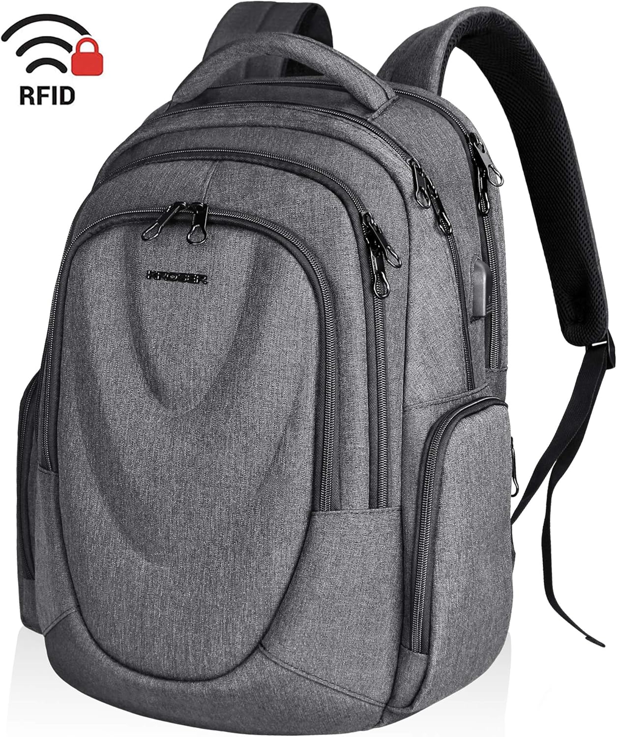KROSER Laptop Backpack 17.3 Inch Travel Business Computer Rucksack
