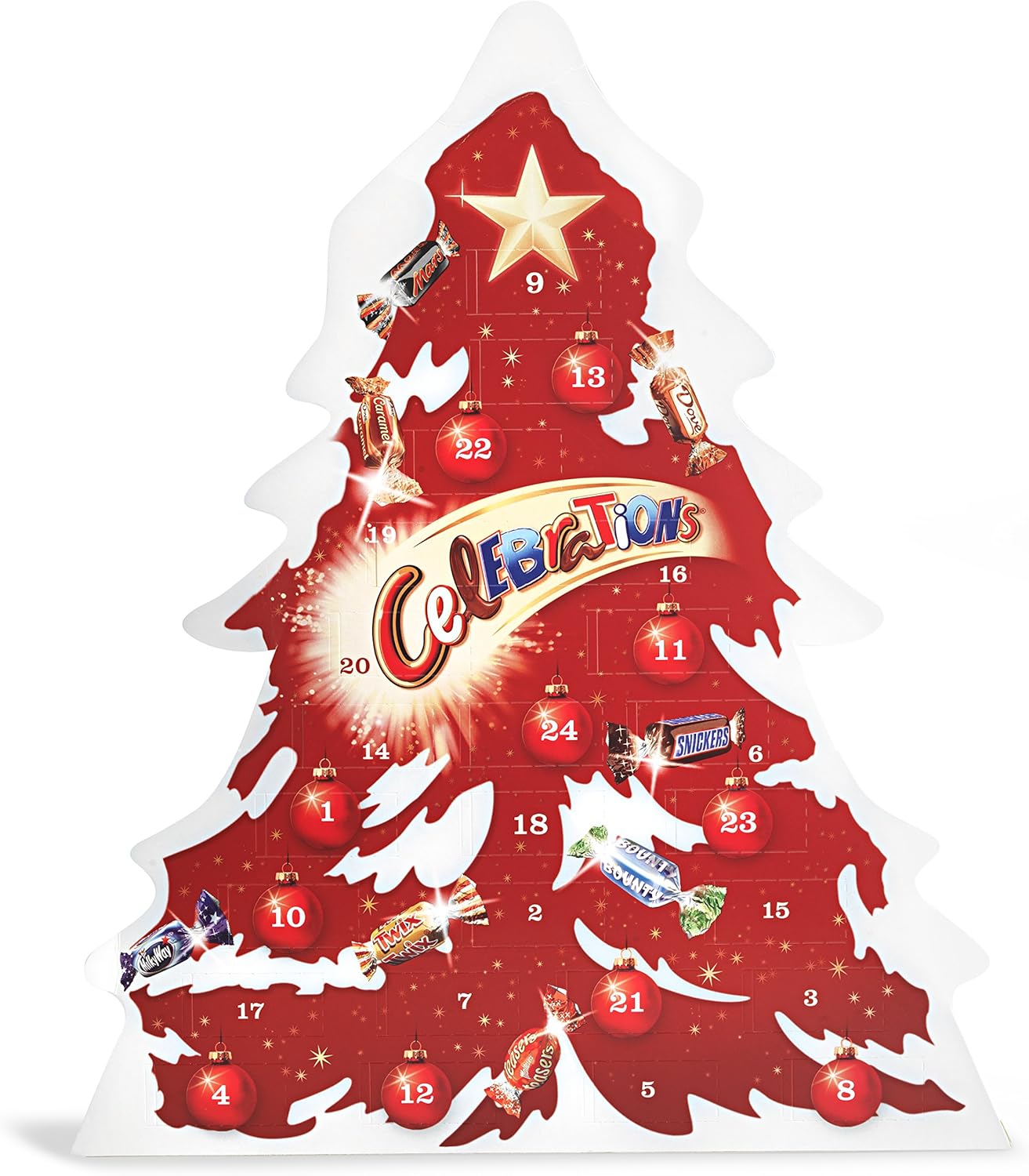 Celebrations Advent Calendar 220g Amazon Co Uk Grocery