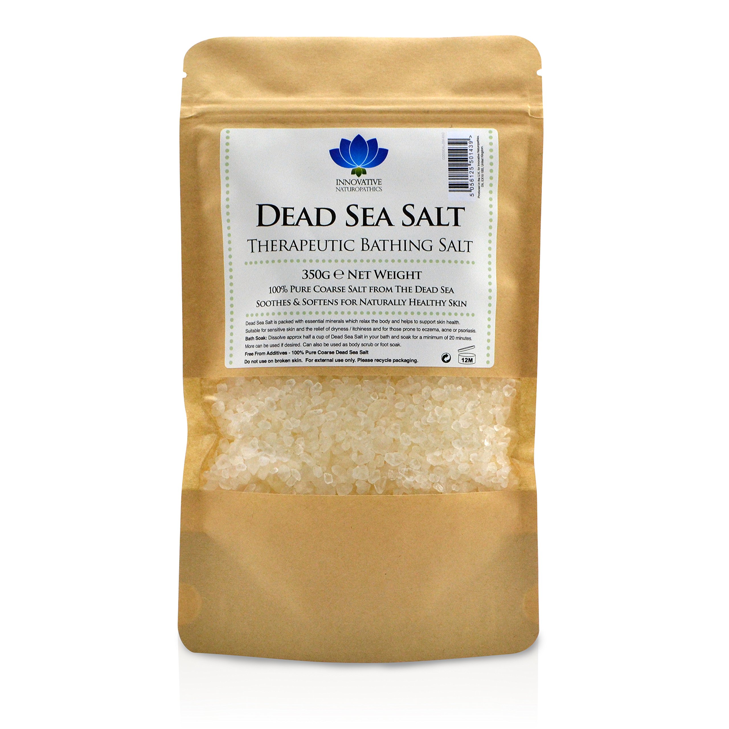 Dead Sea Salt - Purest Grade - Therapeutic Bath Salt - 350g Packet