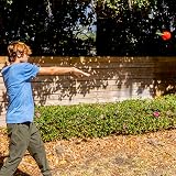 NERF Vortex Aero Howler Foam Football - Long Distance with Hand Grip - Red or view 8