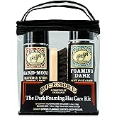 Bickmore Foaming Dark Hat Cleaner Kit, Removes Dirt &amp; Stains | For Felt Cowboy, Baseball, Fedora &amp; Sun Styles, Great for Fur