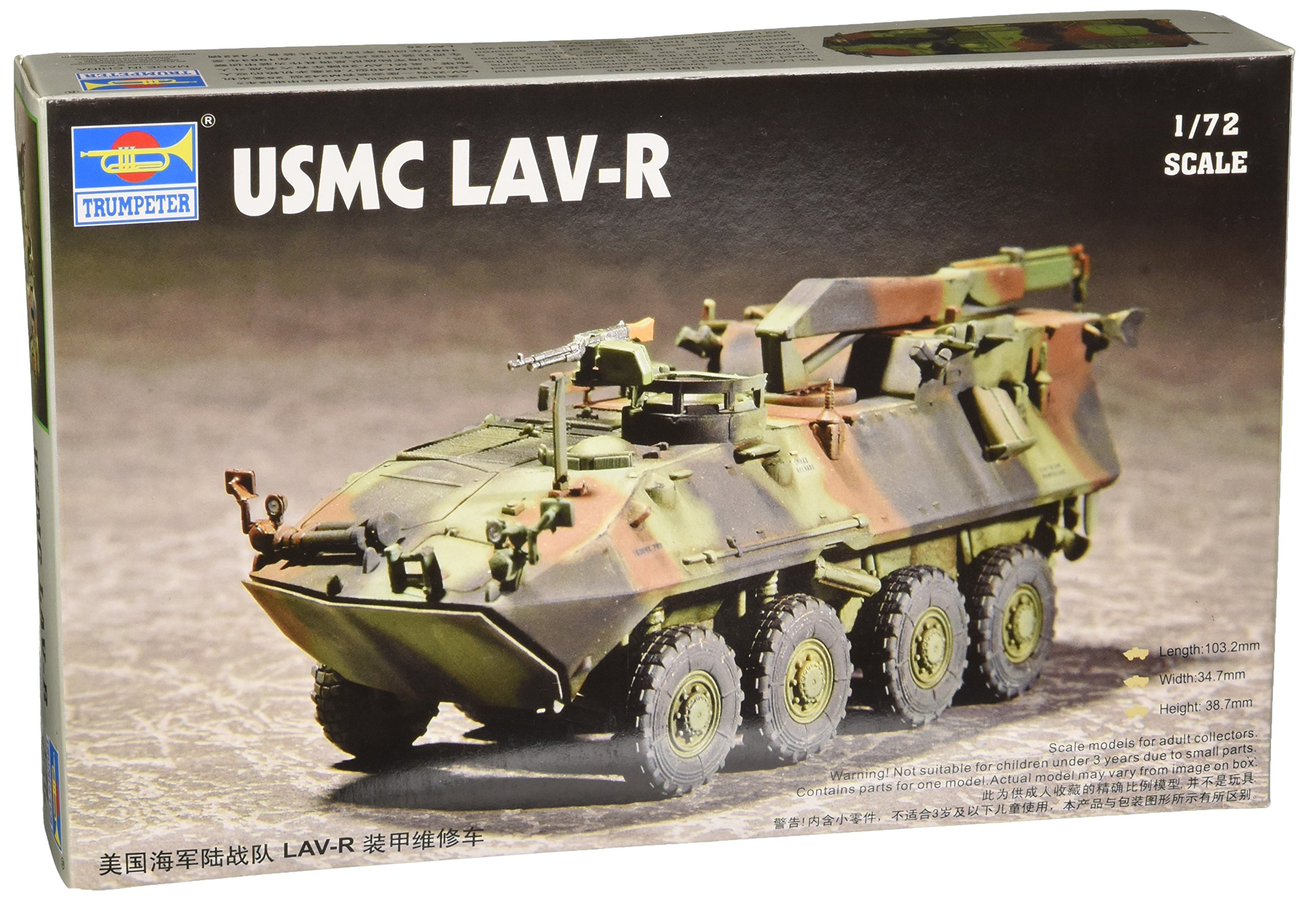 Trumpeter 1:72 - USMC LAV-R Light Armoured Recovery