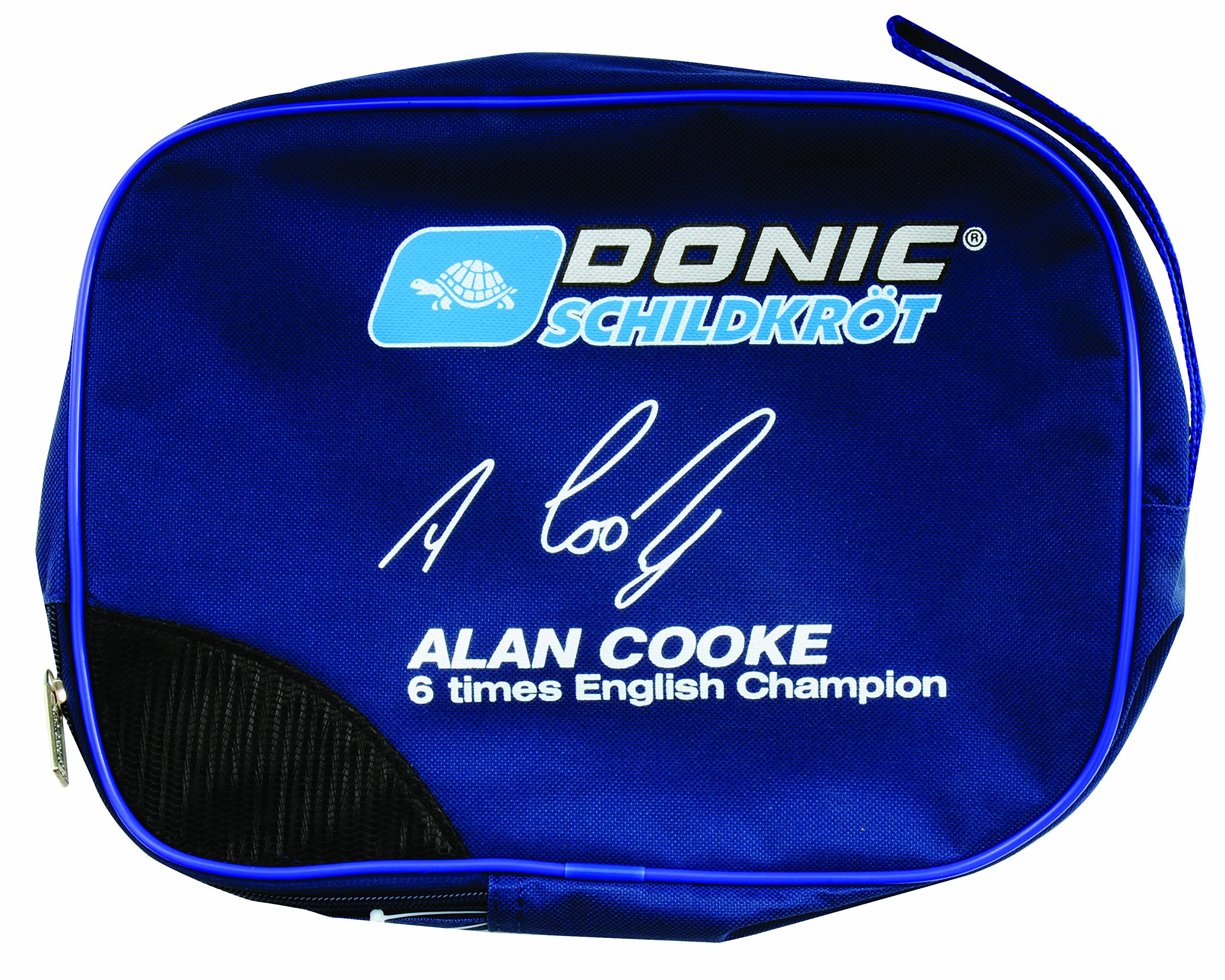 Donic Schildkrot Alan Cooke Table Tennis Bat Wallet - Blue