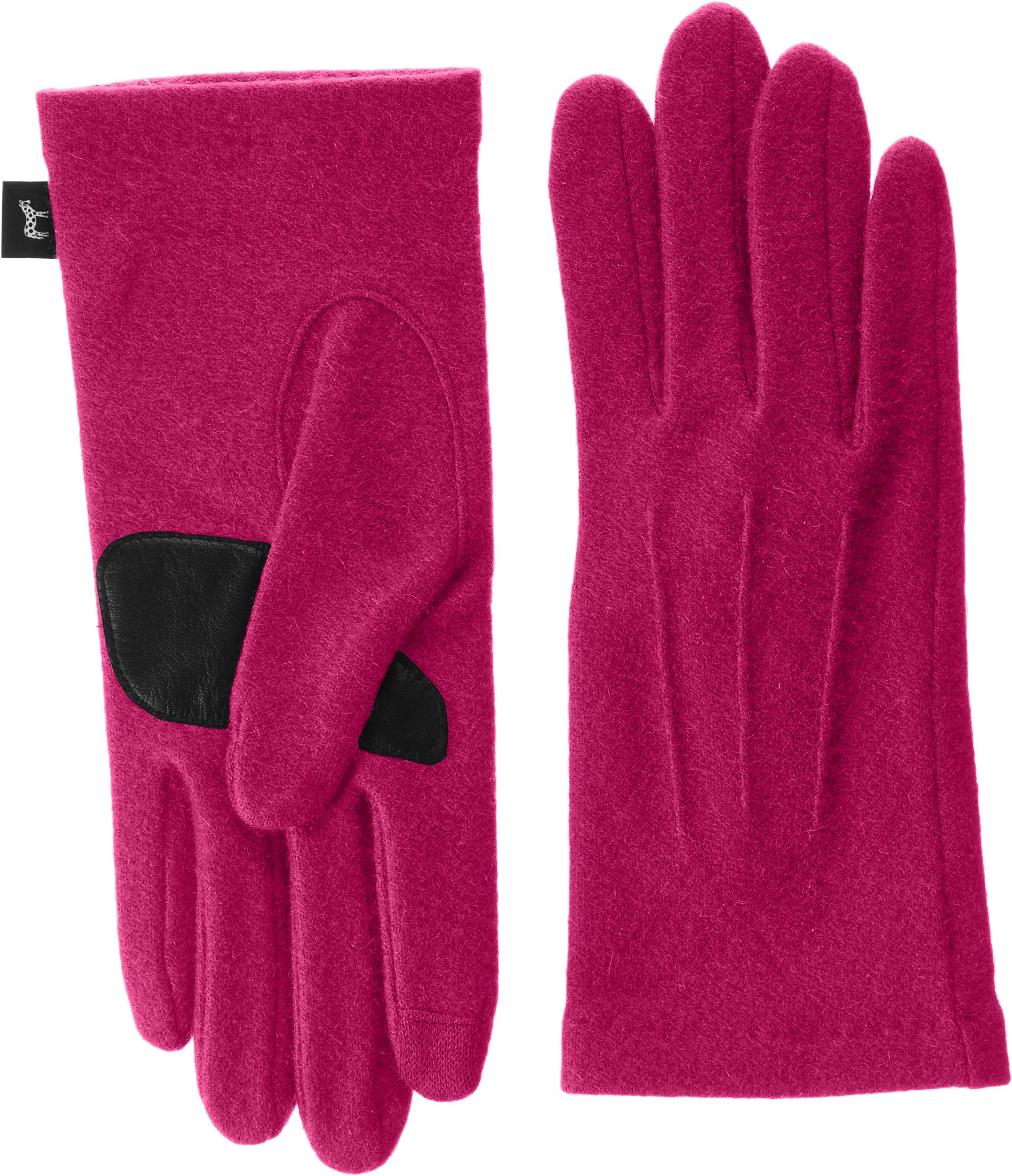 Echo New York Women's Echo Touch Basic Glove, Pink (Pink Raspberry), Medium
