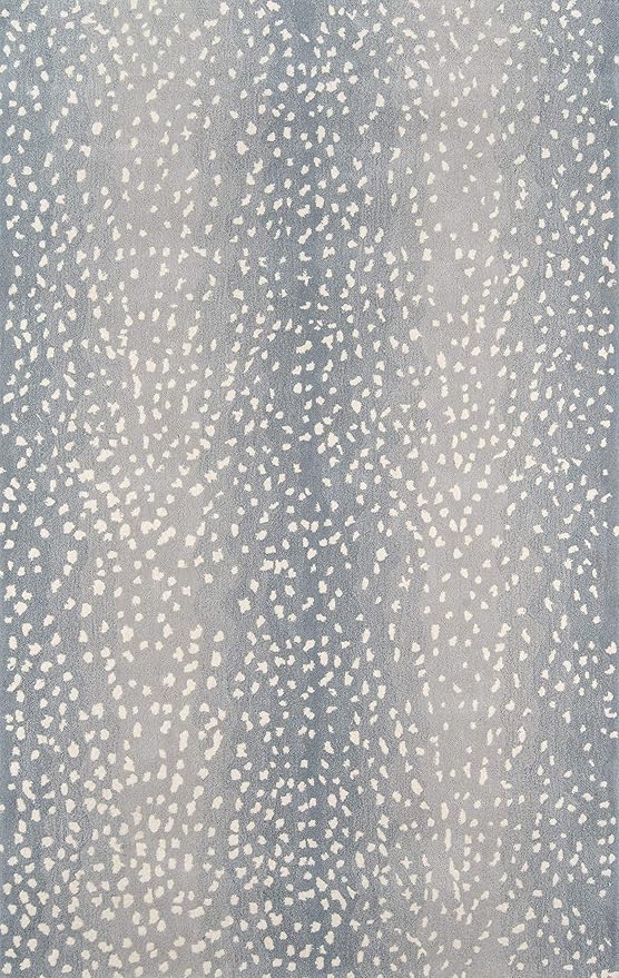 Erin Gates by Momeni WOODLWOD-1BLU2030 Woodland Antelope Teppich 2' X 3