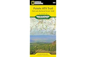 Paiute ATV Trail Map [Fish Lake National Forest, BLM] (National Geographic Trails Illustrated Map, 708)