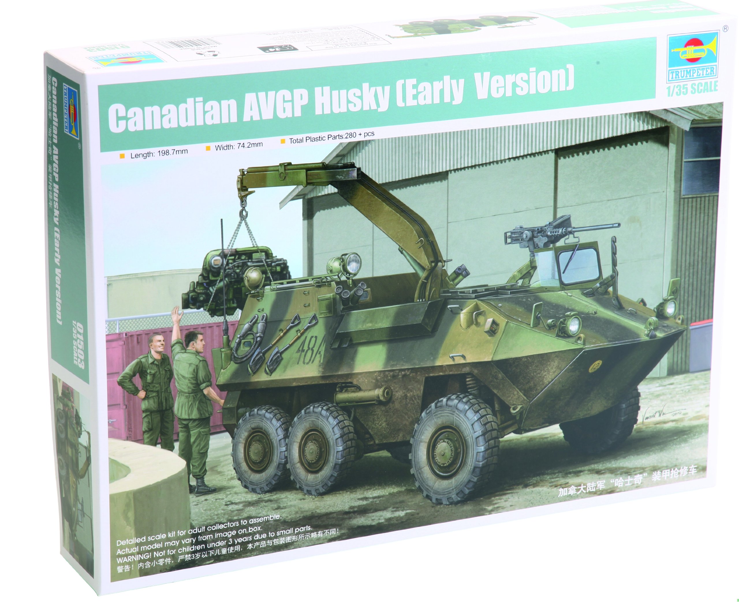 Trumpeter 1: 35 - Canadian Avgp Husky (Early)