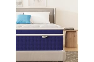 Bednew King Size Mattress, 14 Inch Memory Foam with Pokect Spring Hybrid Firm King Mattress with Mattress in a Box, Pressure 