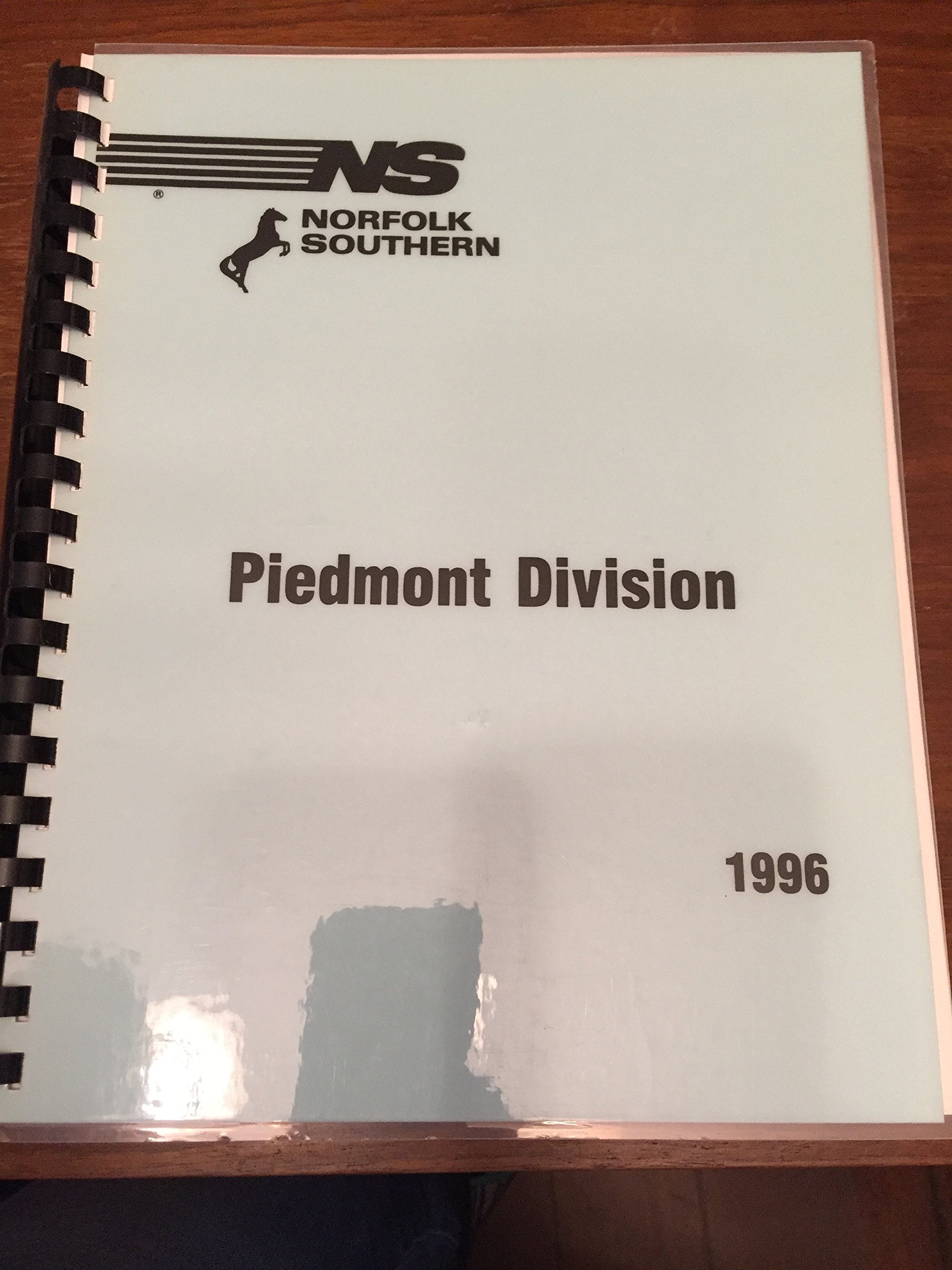 Norfolk Southern Piedmont Division Trackage Maps 1996 Norfolk Southern Railroad Amazon Com Books
