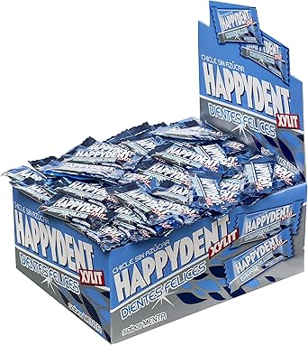 Happydent Menta Chicle Sin Azucar 200 Unidades Amazon Es Alimentacion Y Bebidas
