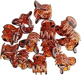IRYNA Hair Claw Clip 12 Piece Mini Plastic Claw Clips Small Hair Accessories view 7